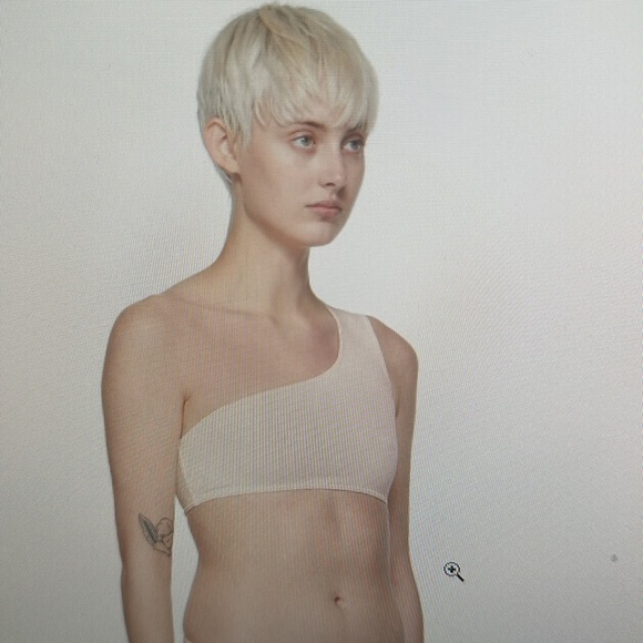 Eres off white symbols bikini top. Authentic size 42 from SSense. Like new. - Picture 2 of 11